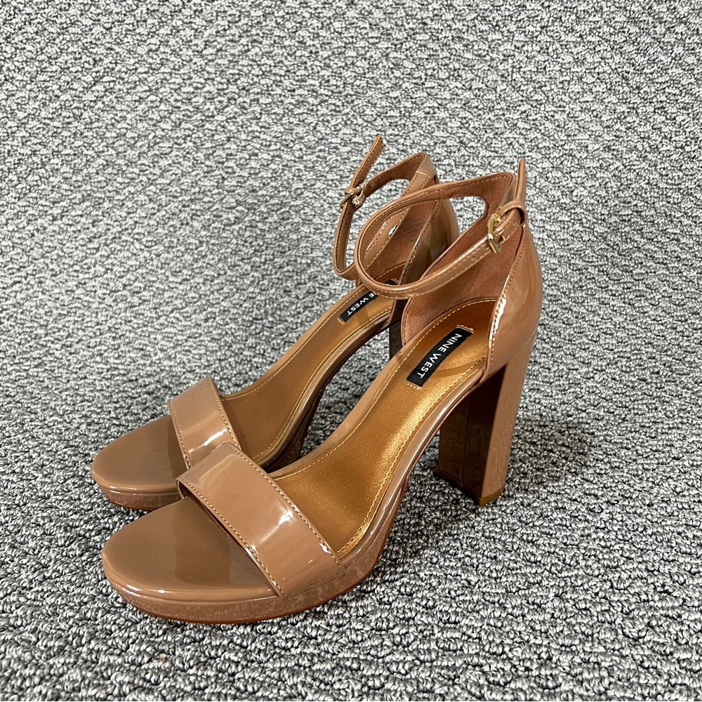 Nine West Brown Heels Dress Shoes NWOT